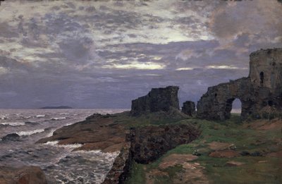 Remainders of the Past. Twilight. Finland, 1897 by Isaak Ilyich Levitan