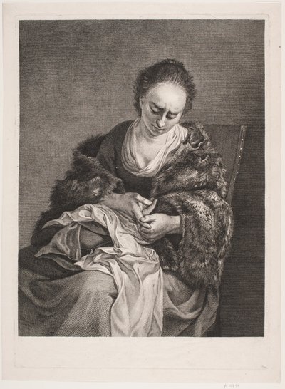 A Girl Who Pricked Herself with a Needle by Isak Henningsen