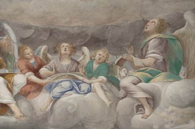 Angels, Musician Angels and Puttos (detail) by Isidoro Bianchi