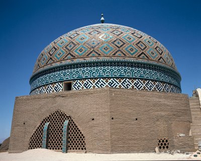 View of the Cupola of Jameh Mosque of Yazd by Islamic School