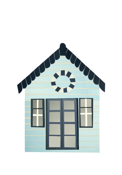 Beach hut, 2014 by Isobel Barber