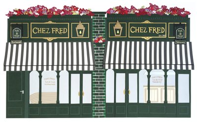 Chez Fred, 2016 by Isobel Barber