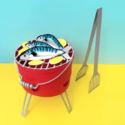 Tea by the Sea, 2016 by Isobel Barber