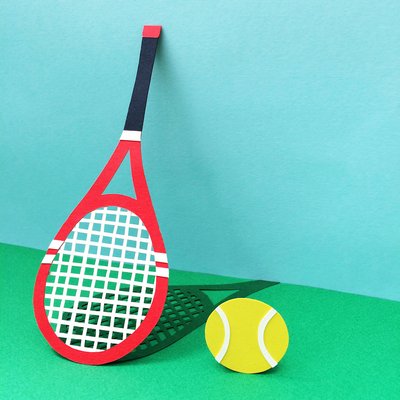 Tennis, 2016 by Isobel Barber