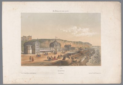 View of the casino of Dieppe by Isodore Laurent Deroy