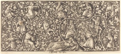 Ornament with the Tree of Jesse by Israhel van Meckenem