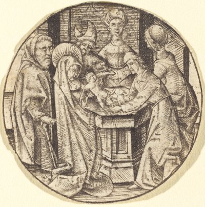 The Circumcision, c. 1470-1480 by Israhel van Meckenem