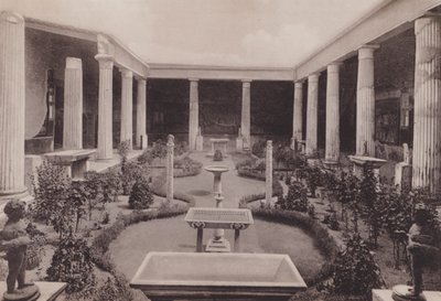 House of the Vettii, the Peristyle by Italian Photographer