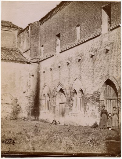 Exterior of Capitular Room, Pomposa Abbey, Emilia-Romagna, Italy by Italian Photographer