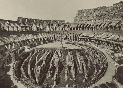 Flavian Amphitheatre or Coliseum with the new excavations by Italian Photographer