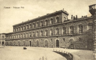 Florence, Pitti Palace by Italian Photographer