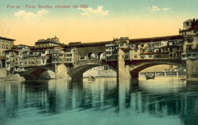 Florence, Ponte Vecchio by Italian Photographer