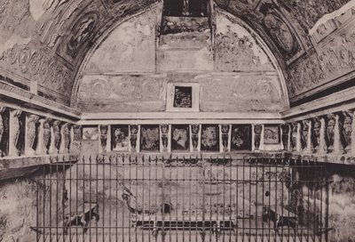Interior of the Baths of the Forum by Italian Photographer