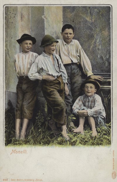 Italian Street Urchins by Italian Photographer