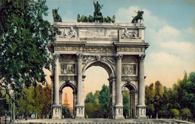 Milan: Arco della Pace by Italian Photographer