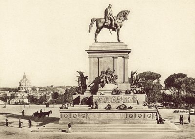 Monument to Giuseppe Garibaldi by Italian Photographer