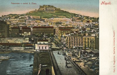 Naples, Italy, Panorama, Castel S Elmo by Italian Photographer