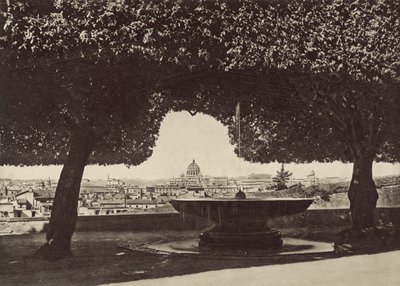 Panorama seen from the Academy of France by Italian Photographer