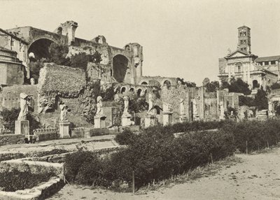 Roman Forum, Basilica of Constantine, Temple of Romulus and House of the Vestal Virgins by Italian Photographer