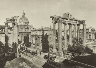 Roman Forum with the New Excavations by Italian Photographer