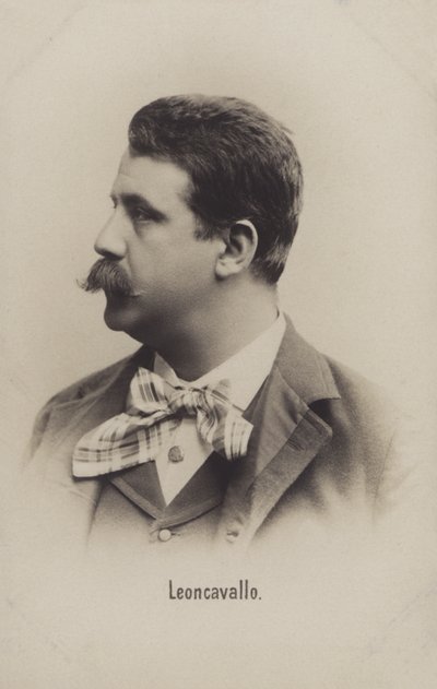 Ruggero Leoncavallo by Italian Photographer