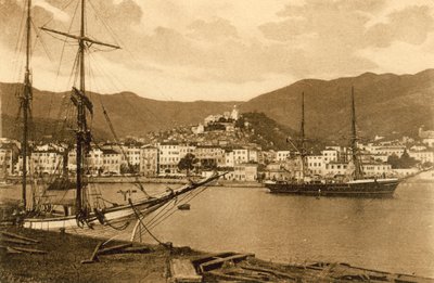 San Remo, The Port by Italian Photographer