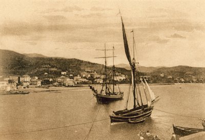 San Remo, Ville ed Alberghi a Levante by Italian Photographer