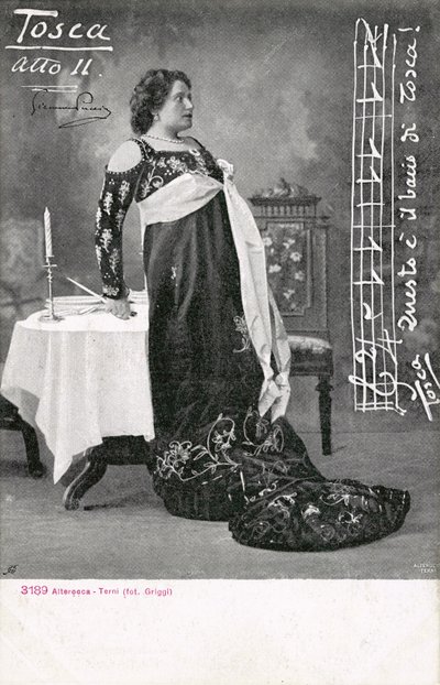 Scene from Tosca by Italian Photographer