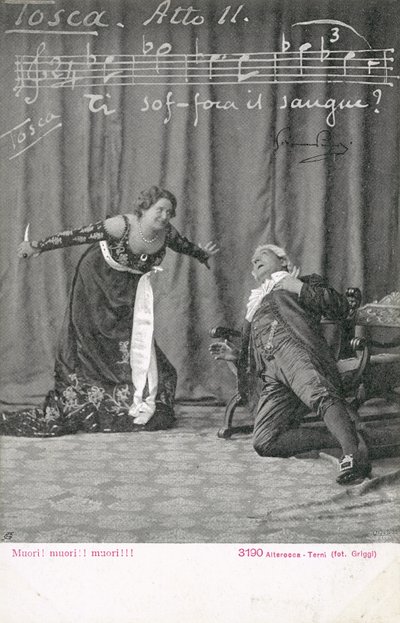 Scene from Tosca by Italian Photographer