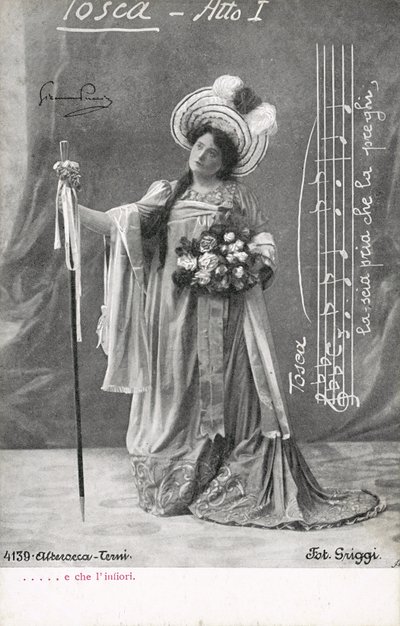 Scene from Tosca by Italian Photographer