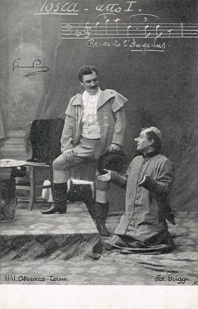 Scene from Tosca by Italian Photographer