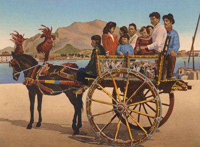 Sicily: Sicilian Cart by Italian Photographer