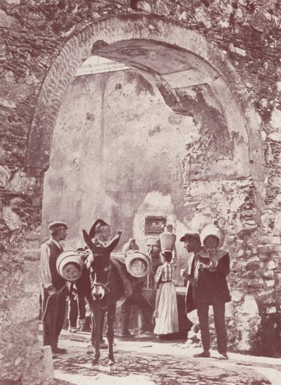 Sicily: An Old Gateway, Taormina by Italian Photographer