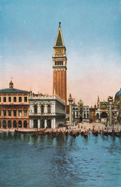 Venice: Piazzetta San Marco from the Sea by Italian Photographer