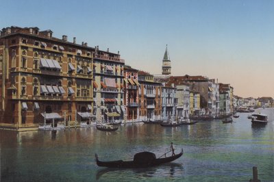 Venice, Grand Canal, Fuga Alberghi by Italian Photographer