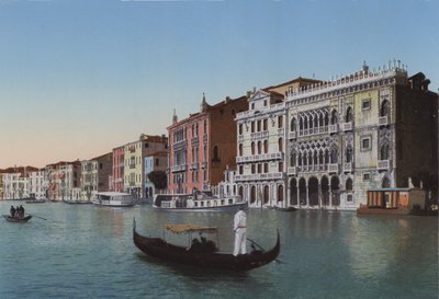 Venice, Grand Canal, Ca