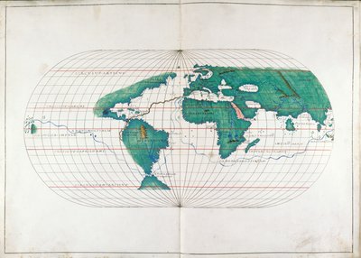 World Map, Illustration from the 