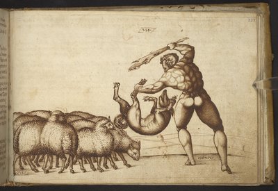 Add. 82955, f.233 Sheep (
