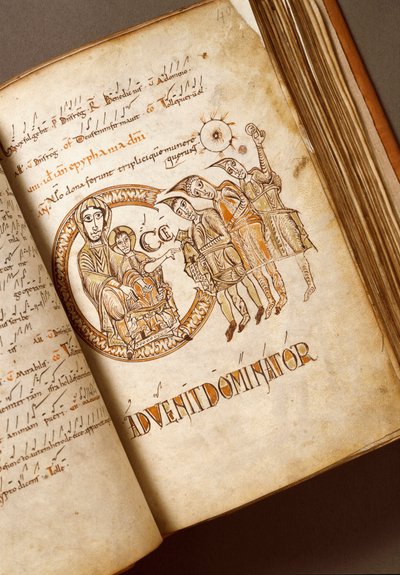 Adoration of the Magi Manuscript of the Bolognese School by Italian School