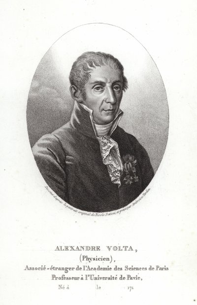 Alexander Volta by Italian School