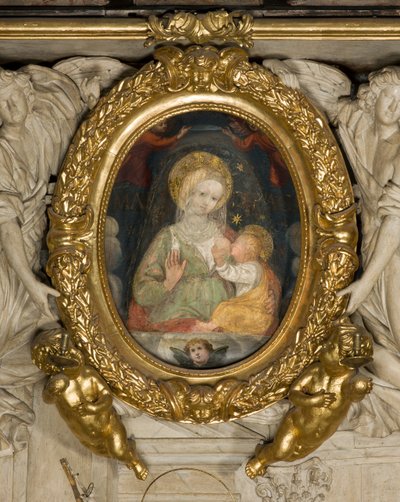 Altar of St. Eusebius, Our Lady of Peace (15th Century) by Italian School