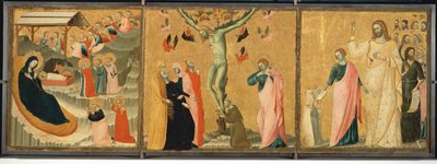 Altar, Triptych, from Rimini by Italian School