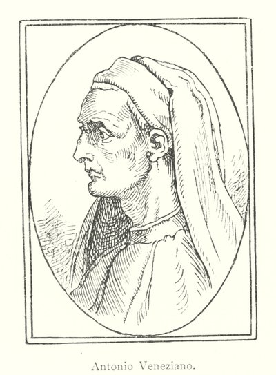 Antonio Veneziano (engraving) by Italian School