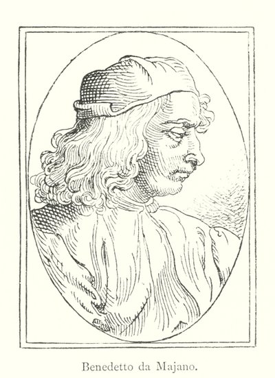 Benedetto da Majano (engraving) by Italian School