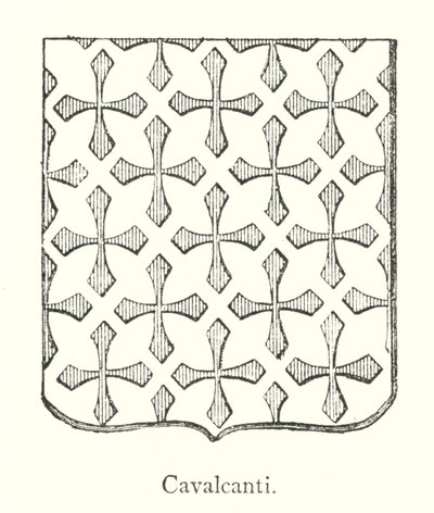 Cavalcanti (engraving) by Italian School