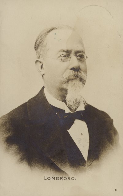 Cesare Lombroso, Italian doctor and criminologist by Italian School