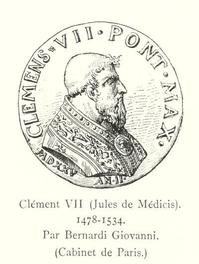 Clement VII, Jules de Medicis by Italian School