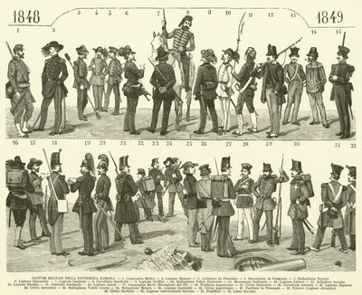 Costumi Militari Della Repubblica Romana by Italian School