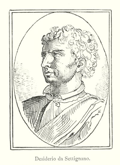 Desiderio da Settignano (engraving) by Italian School