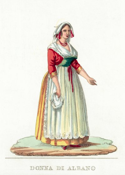 Woman of Albano by Italian School